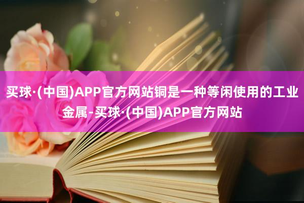 买球·(中国)APP官方网站铜是一种等闲使用的工业金属-买球·(中国)APP官方网站