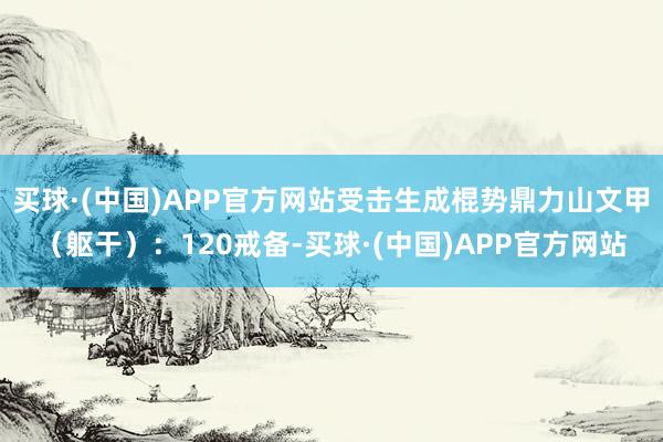 买球·(中国)APP官方网站受击生成棍势鼎力山文甲（躯干）：120戒备-买球·(中国)APP官方网站
