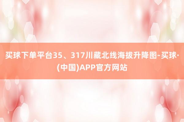 买球下单平台35、317川藏北线海拔升降图-买球·(中国)APP官方网站