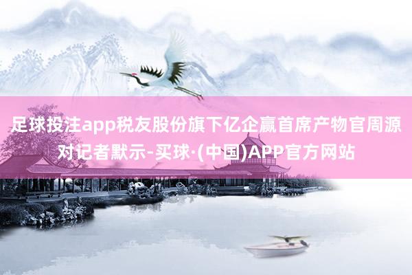 足球投注app　　税友股份旗下亿企赢首席产物官周源对记者默示-买球·(中国)APP官方网站